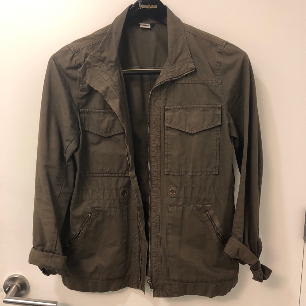 Jcrew twill parka